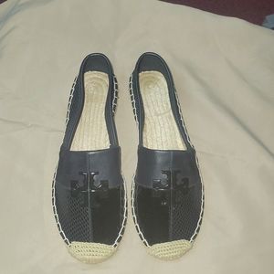 Black patch work esperillda shoes